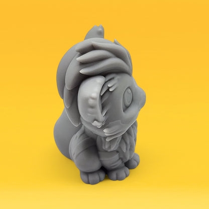 Pokemon Resin Miniature - Chibi Growlithe