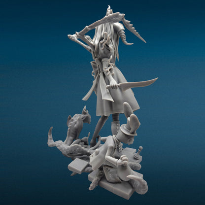 3D Resin Figurine - Alice (American McGee's)