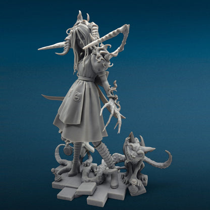 3D Resin Figurine - Alice (American McGee's)