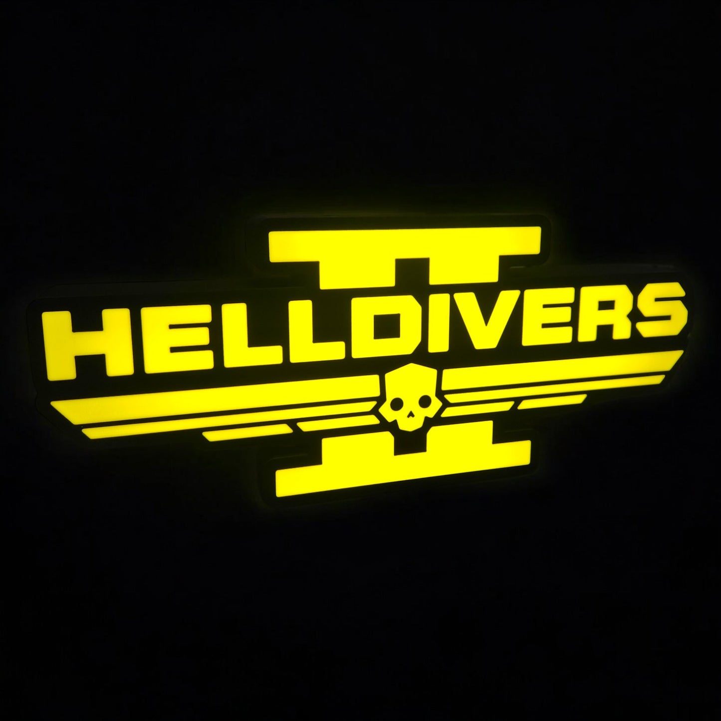 Hell Divers II (2) Logo LED Lamp | Gaming