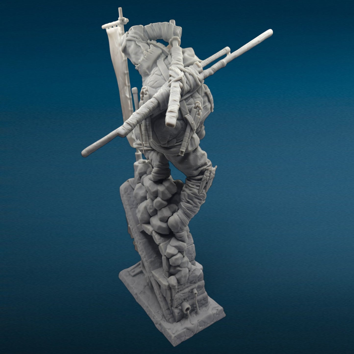 3D Resin Figurine - Ronin (TMNT/Teenage Mutant Ninja Turtles)