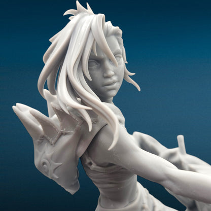 3D Resin Figurine - Jinx w/Rhino | League of Legends | Arcane