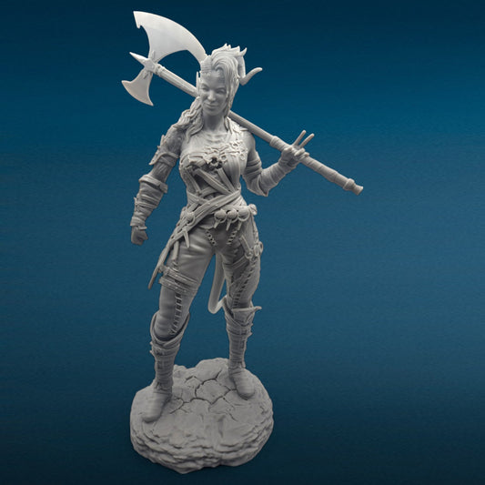 3D Resin Figurine - Karlach | Baulders Gate 3