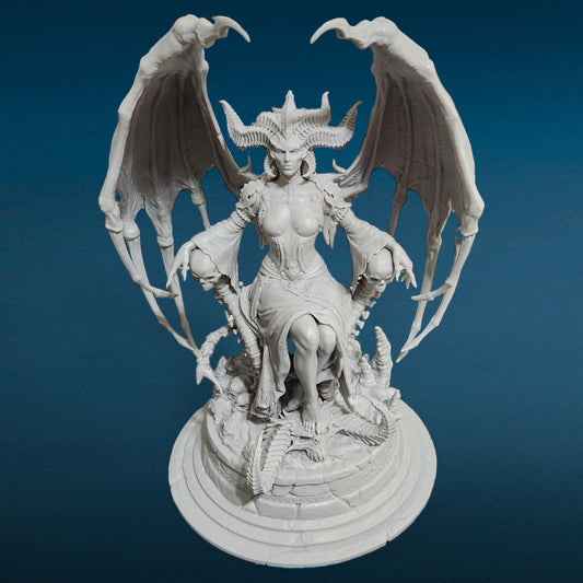 3D Resin Figurine - Lilith Throne