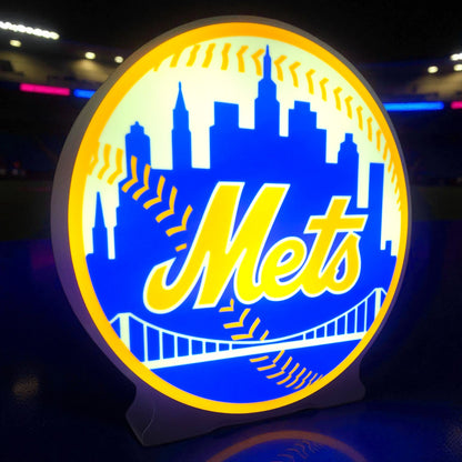 New York Mets LED Lamp | Baseball
