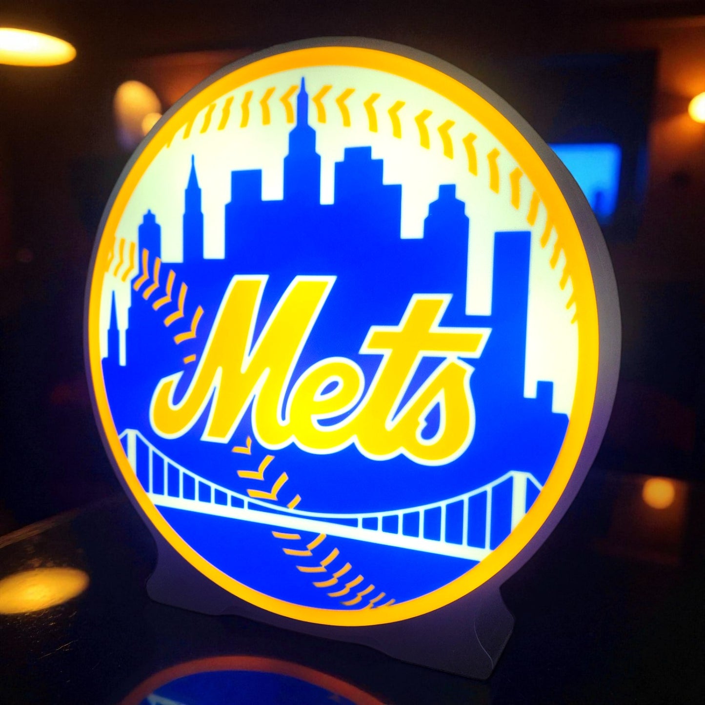 New York Mets LED Lamp | Baseball