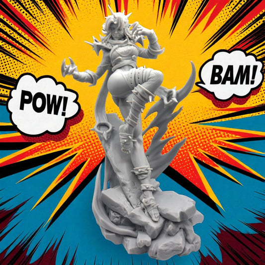 3D Resin Figurine - Malice | Marvel Rivals