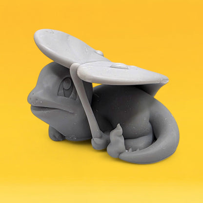 Pokemon Resin Miniature - Charmander in the Rain
