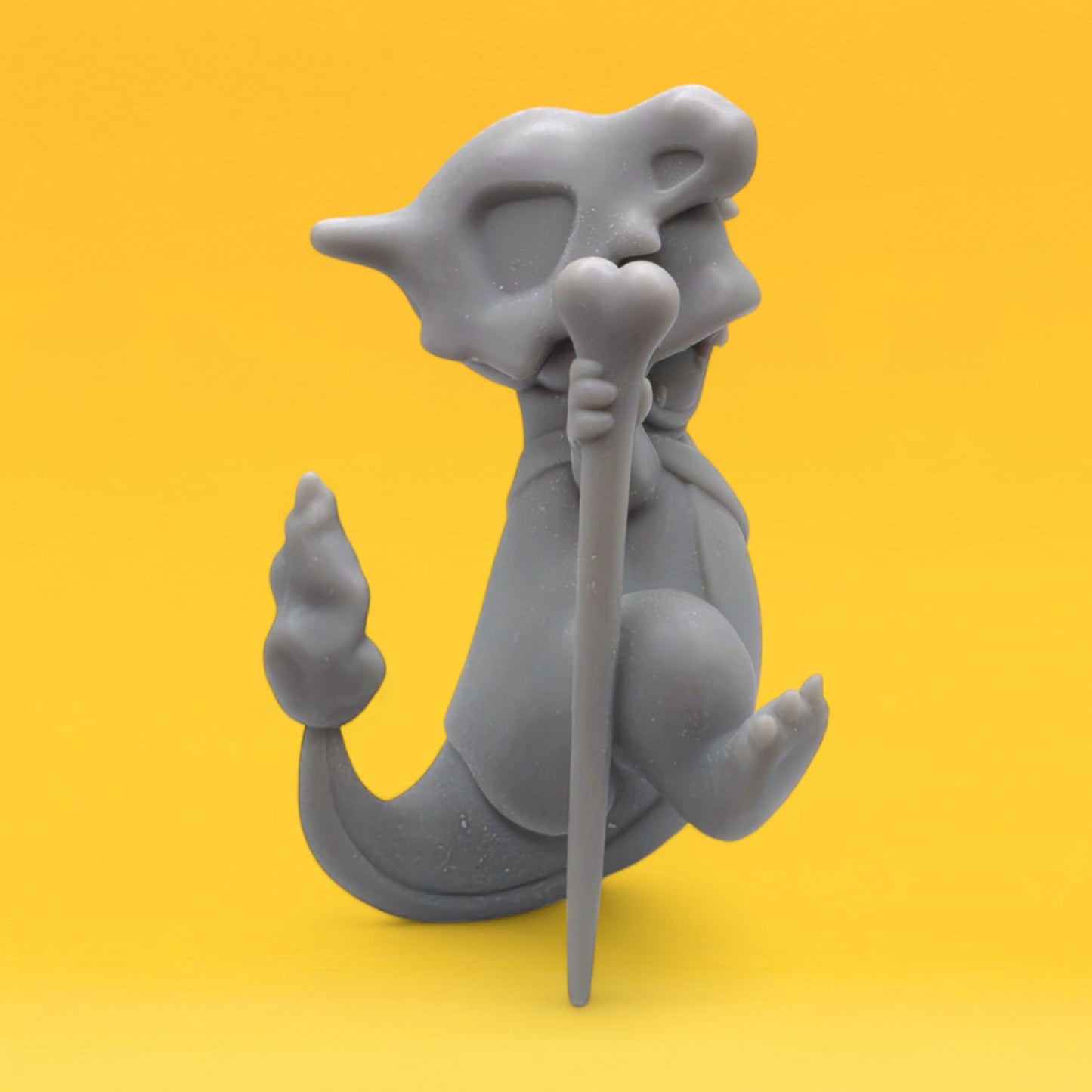 Pokemon Resin Miniature - Charmander in Cubone Costume