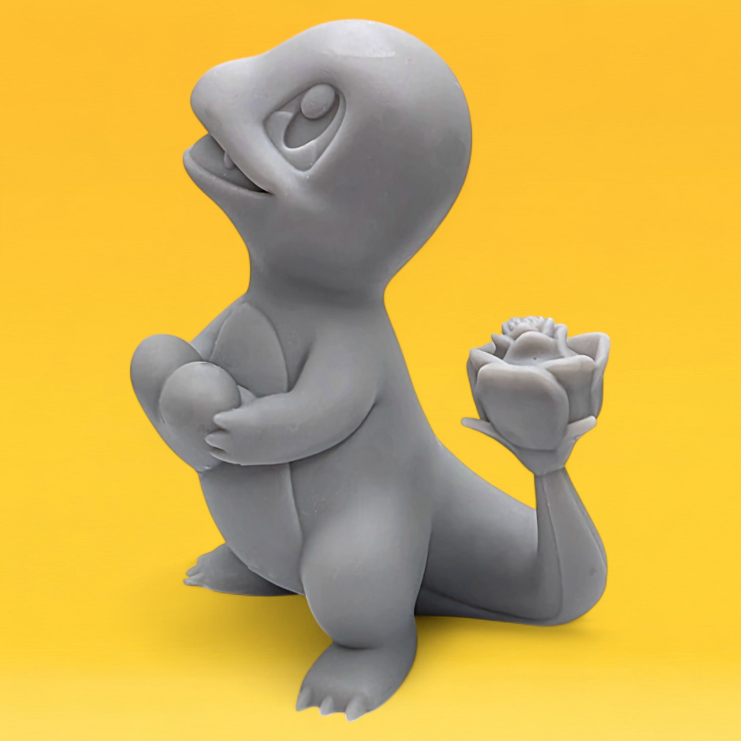 Pokemon Resin Miniature - Charmander In Love