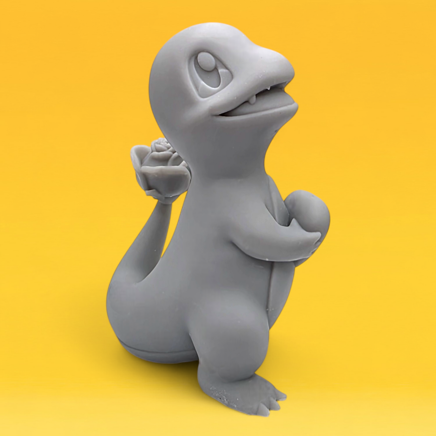 Pokemon Resin Miniature - Charmander In Love