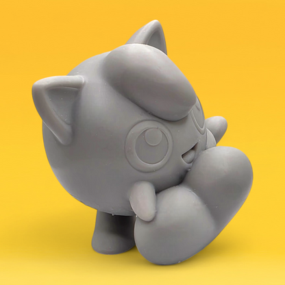 Pokemon Resin Miniature - Jigglypuff Heart