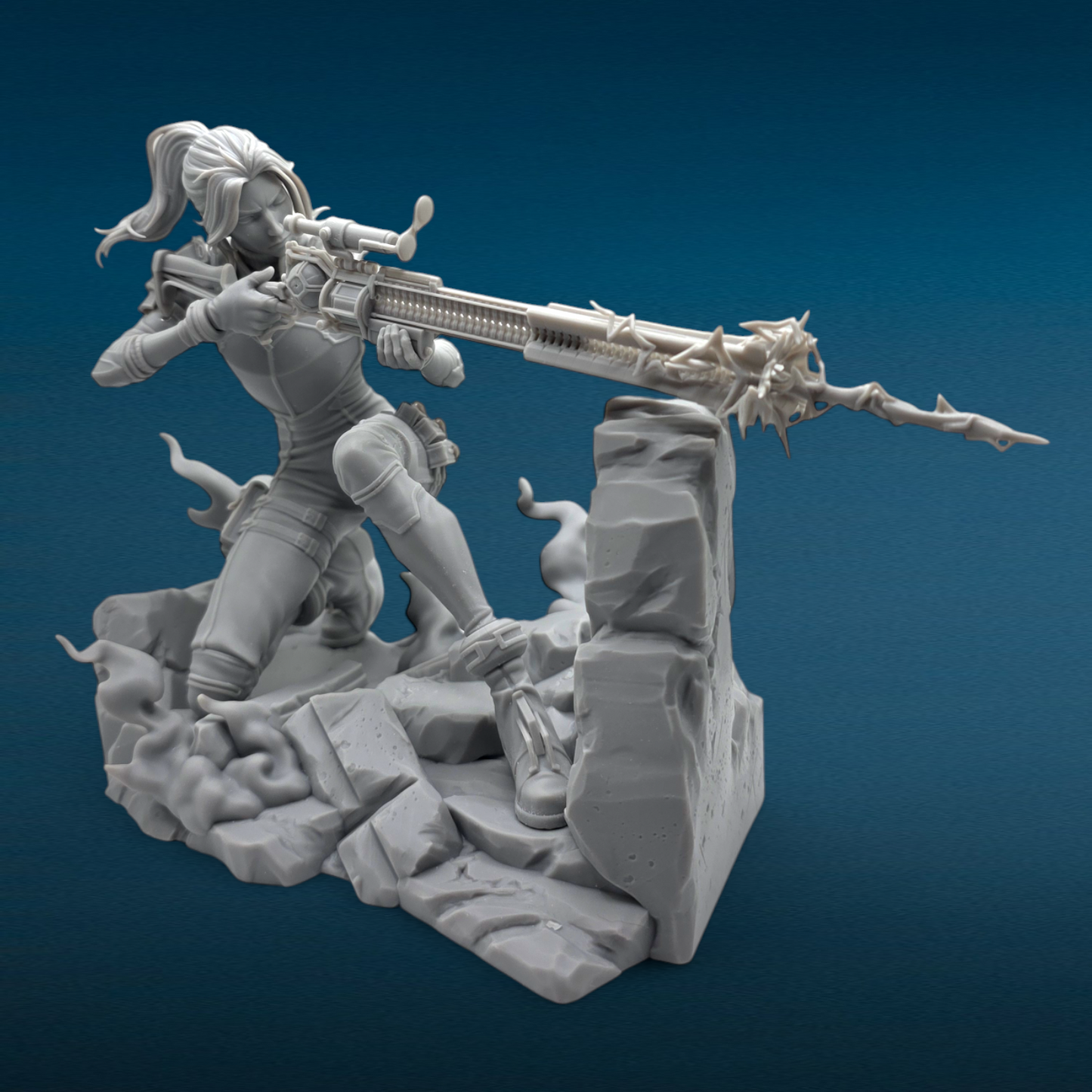 3D Resin Figurine - Caitlyn | Arcane | League of Legends