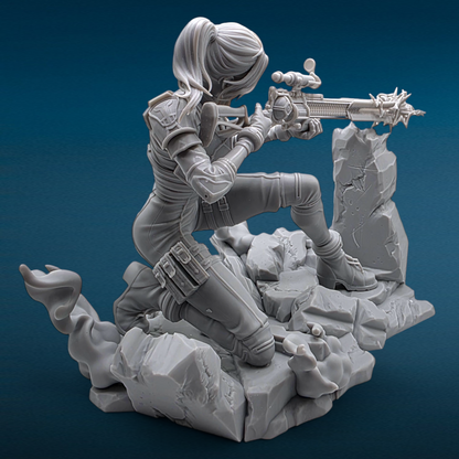 3D Resin Figurine - Caitlyn | Arcane | League of Legends