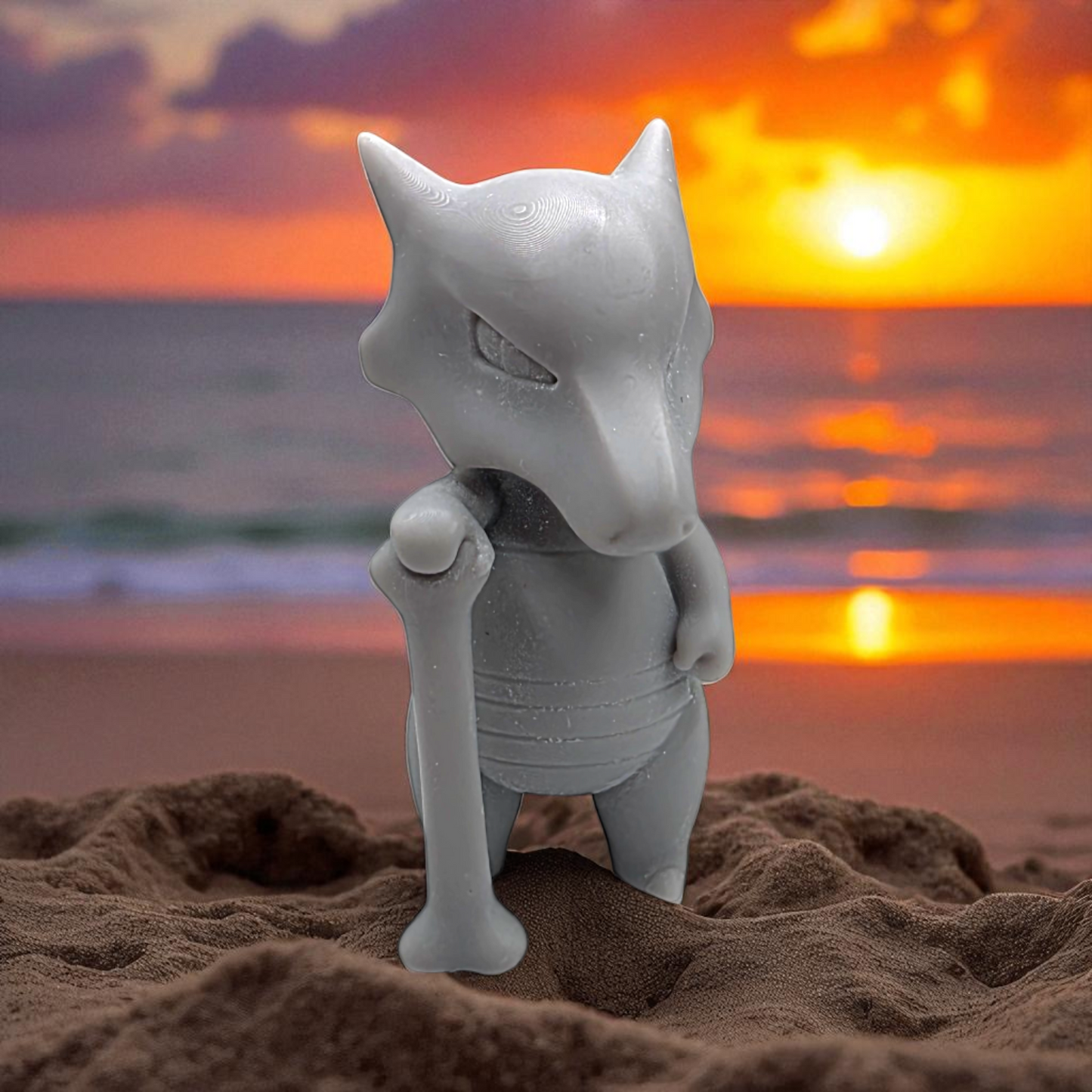 Marowak - Pokémon Resin Figure 2" | Handmade Miniature Collectible Figurine