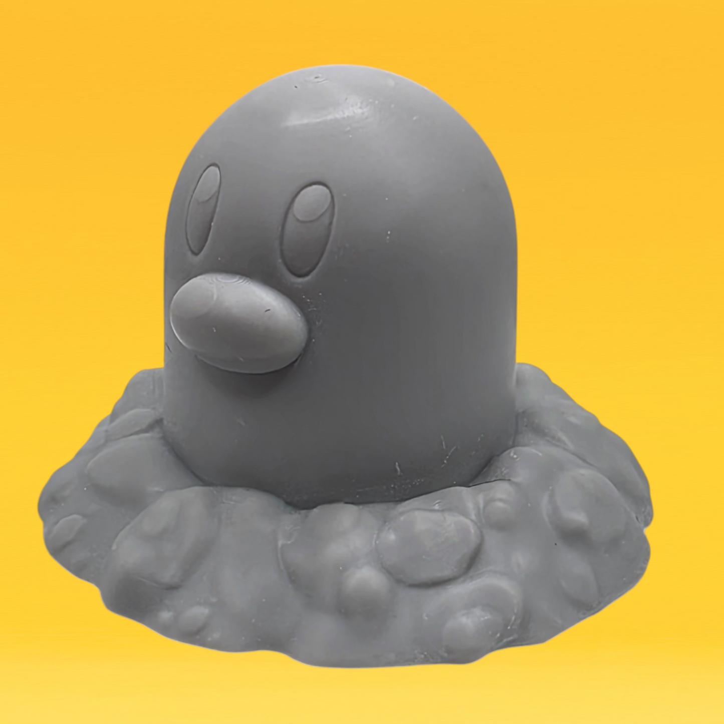 Diglett - Pokémon Resin Figure 2" | Handmade Miniature Collectible Figurine