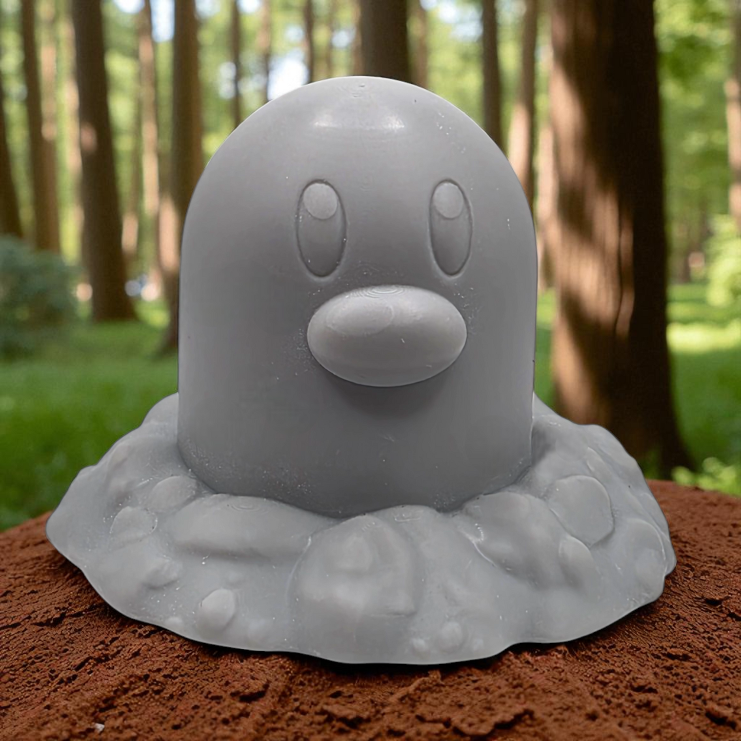 Diglett - Pokémon Resin Figure 2" | Handmade Miniature Collectible Figurine