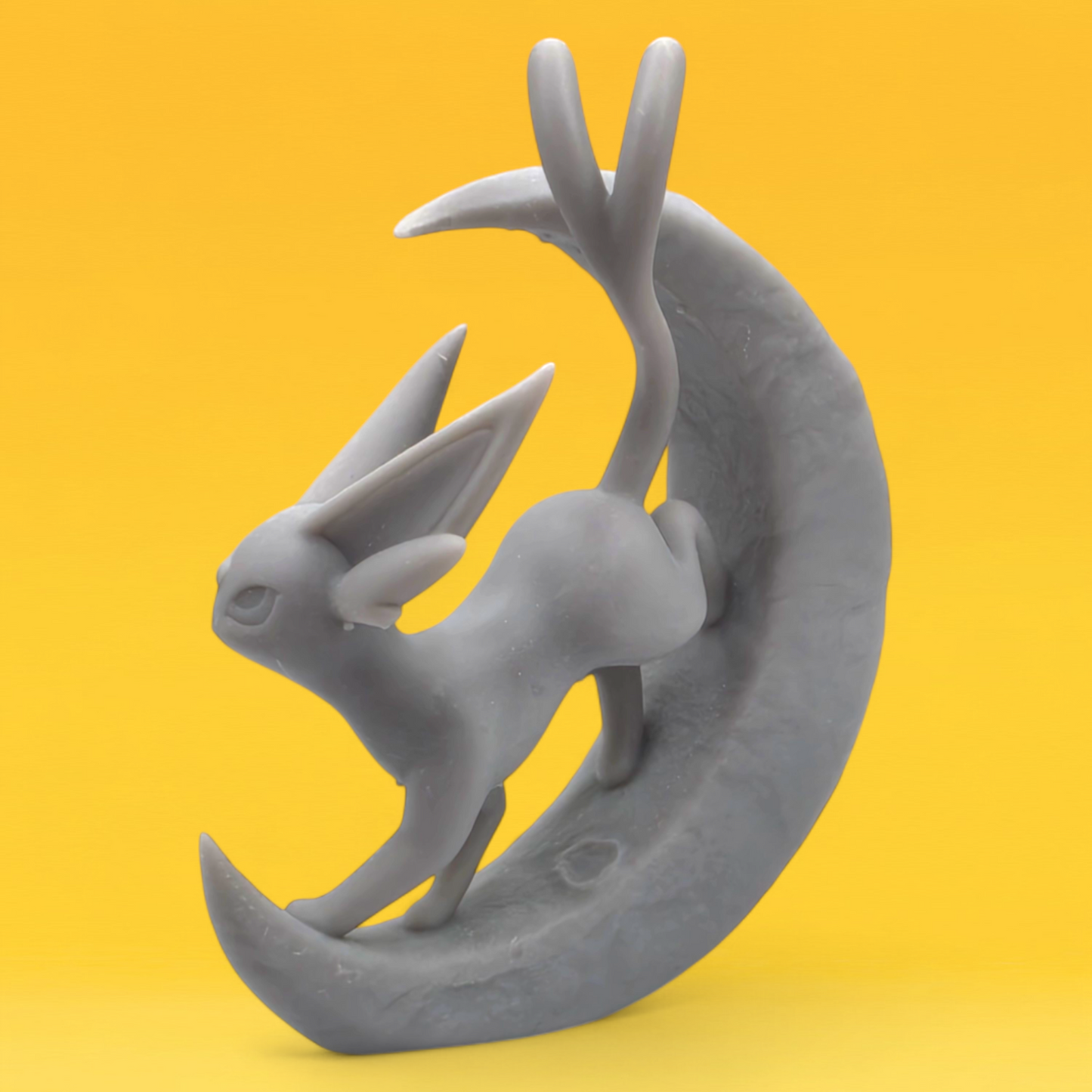 Espeon - Moon Pokémon Resin Figure 2" | Handmade Miniature Collectible Figurine
