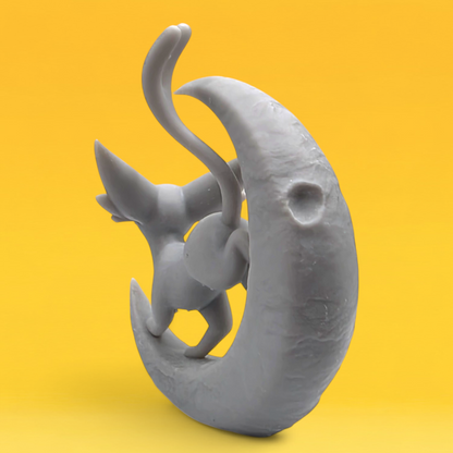 Espeon - Moon Pokémon Resin Figure 2" | Handmade Miniature Collectible Figurine