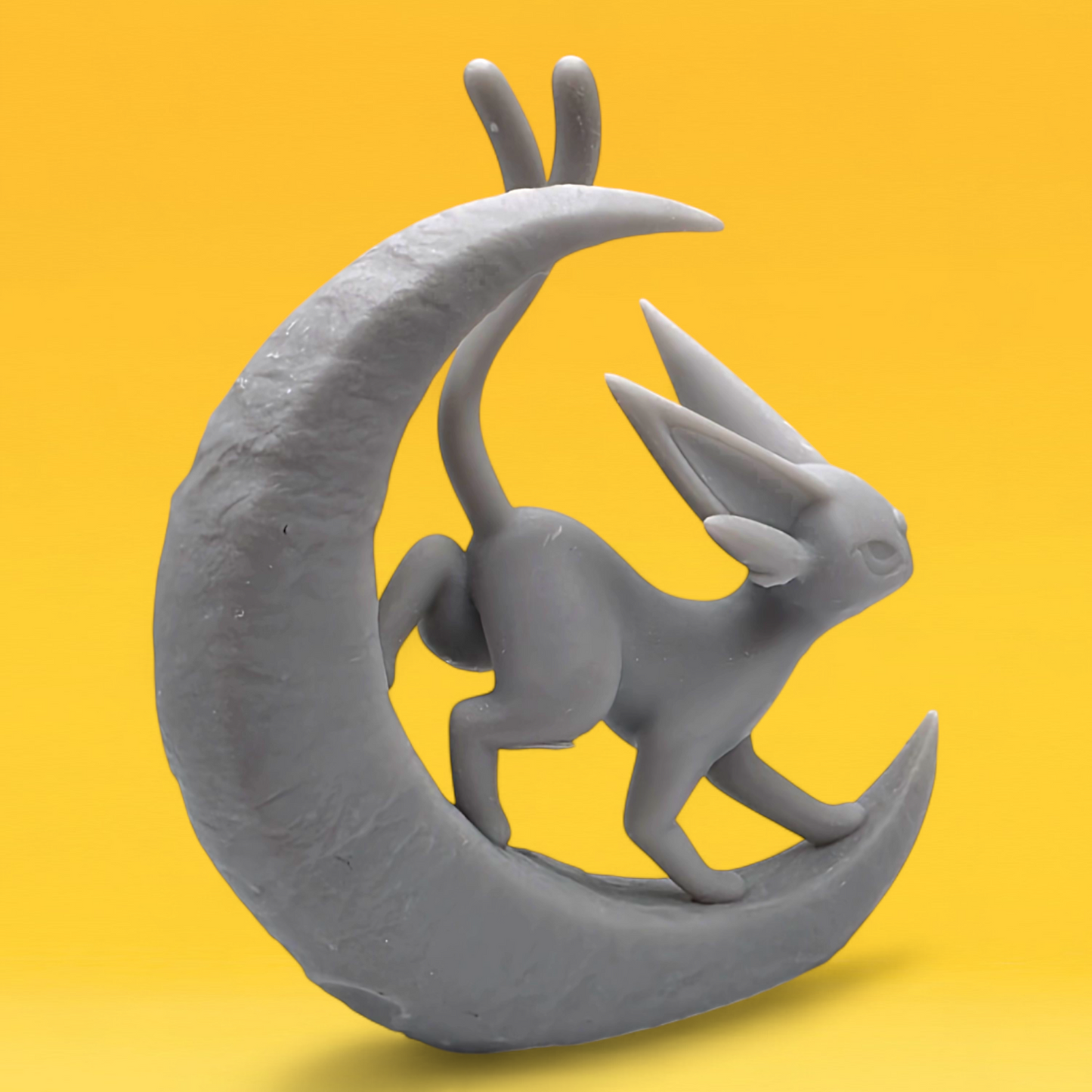 Espeon - Moon Pokémon Resin Figure 2" | Handmade Miniature Collectible Figurine