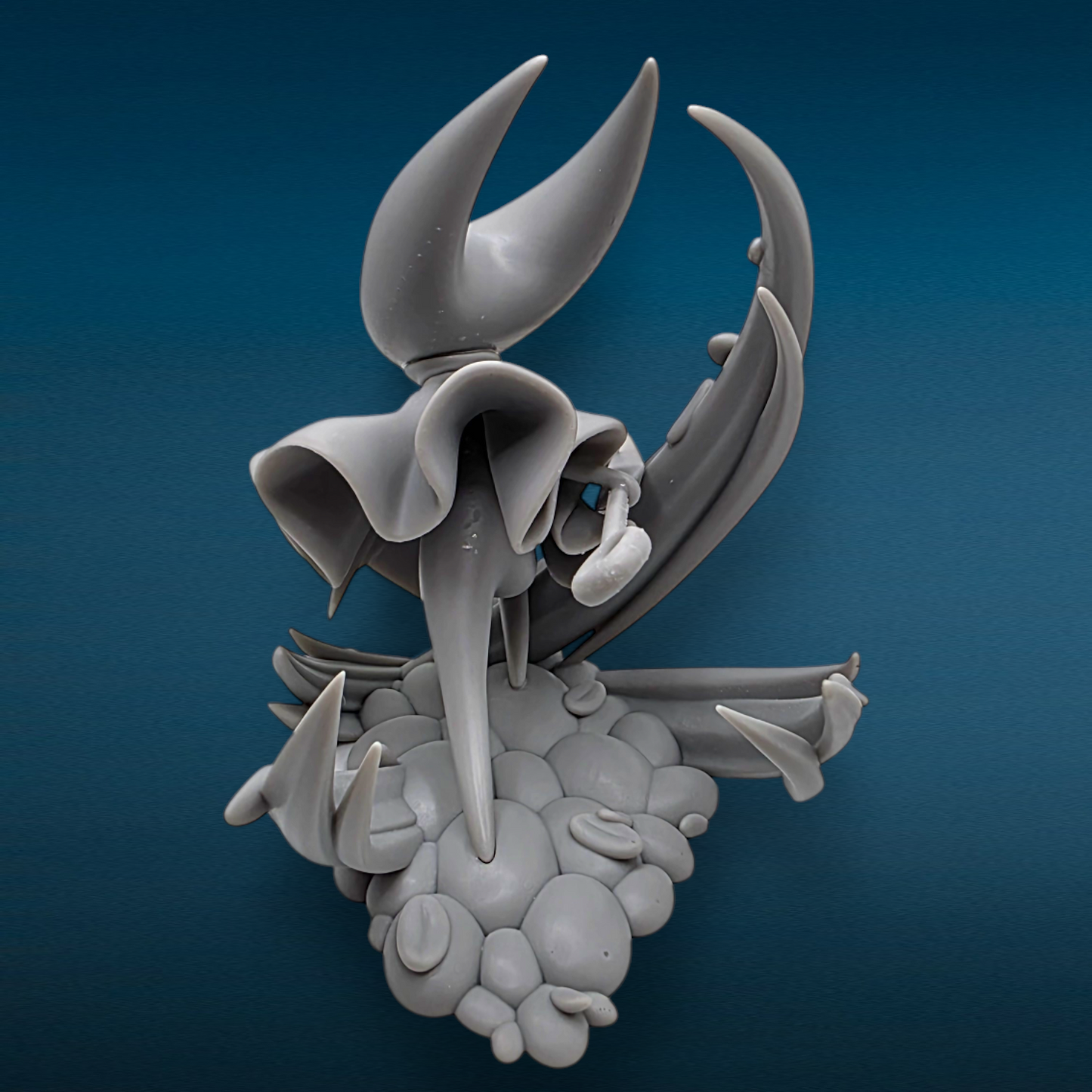 Hornet - Hollow Knight 3D Resin Figurine: Unpainted Fan Art (4.5 Inch)