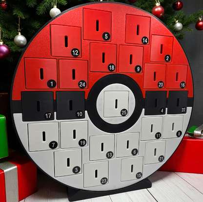 Pokemon Advent Calendar with 25 Random Resin Mini Figures