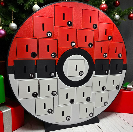 Pokemon Advent Calendar with 25 Random Resin Mini Figures