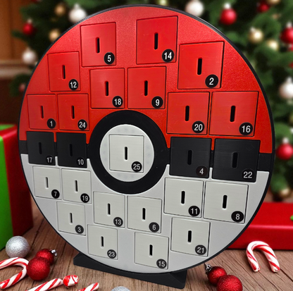 Pokemon Advent Calendar with 25 Random Resin Mini Figures