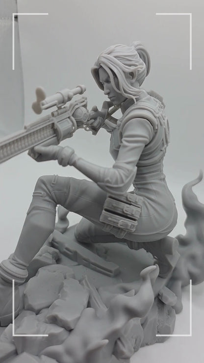 3D Resin Figurine - Caitlyn | Arcane | League of Legends