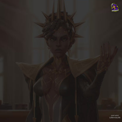 3D Resin Figurine - Mel Medarda (Arcane - League of Legends)