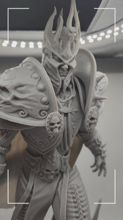 3D Resin Figurine - Arthas Menethil (World of Warcraft - WoW)