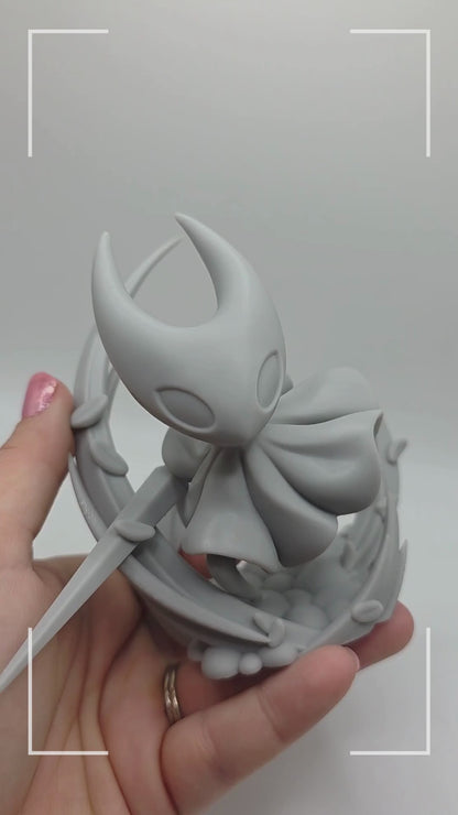 Hornet - Hollow Knight 3D Resin Figurine: Unpainted Fan Art (4.5 Inch)